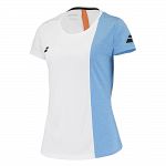 Babolat Play Cap Sleeve Top White / Blithe Blue